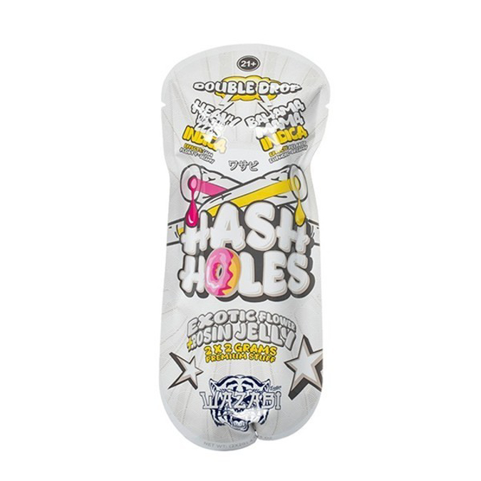 Picture of WAZABI EXOTICS THCA 2G HASH HOLES  PREROLLS HEAVY ON THE ZZZS  BAHAMA MAMA