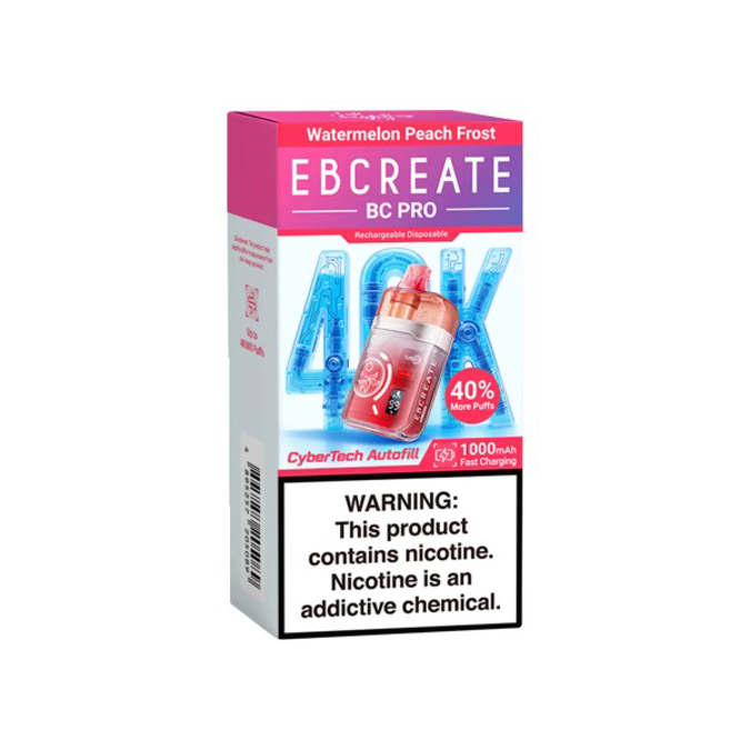 Picture of EBCREATE BCPRO 40K WATERMELON PEACH FROST