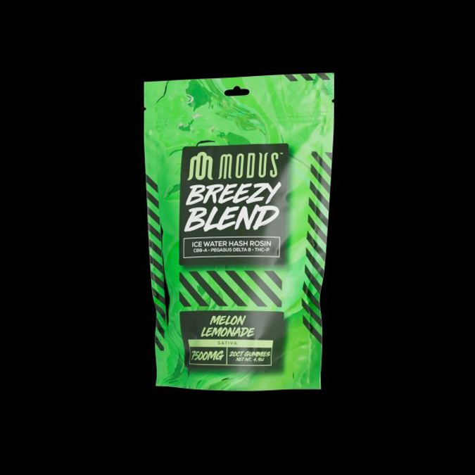 Picture of MODUS BREEZY BLEND GUMMIES 7500MG 20CT - MELON LEMONADE