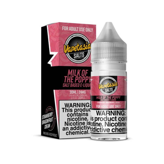 Picture of VAPTASIA SALTS 24MG 30ML MILK OF THE POPPY