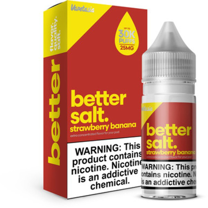 Picture of VAPETAISA BETTER SALT STRAWBERRY BANANA 50MG