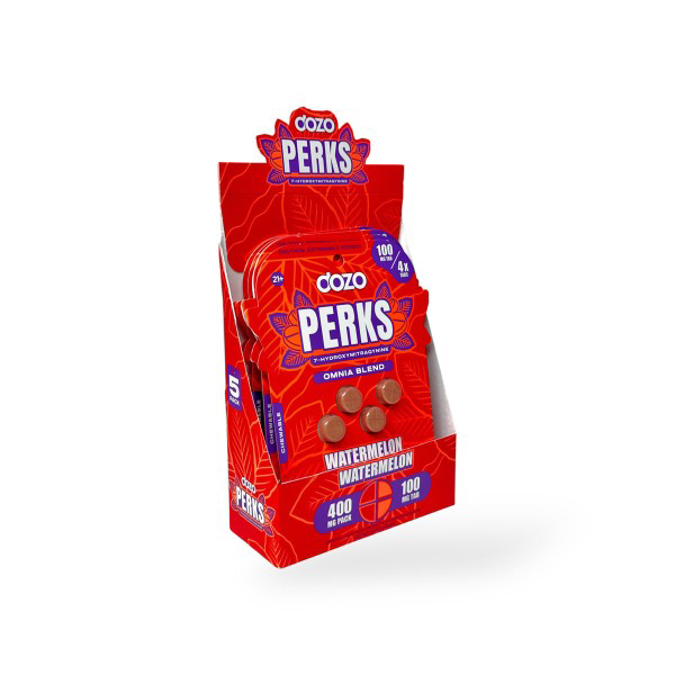Picture of DOZO PERKS 7OH WATERMELON 100MGTAB 4CT