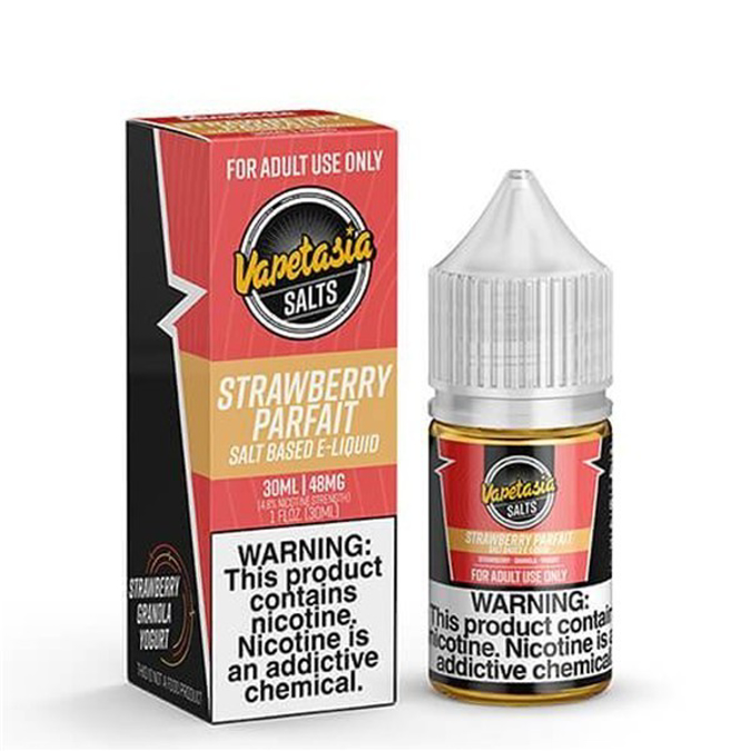Picture of VAPETASIA 48MG - STRAWBERRY PARFAIT