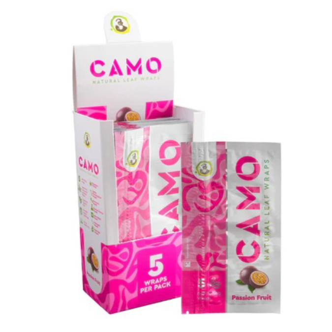 Picture of CAMO NATURAL LEAF WRAP 5PK - PASSION FRUIT