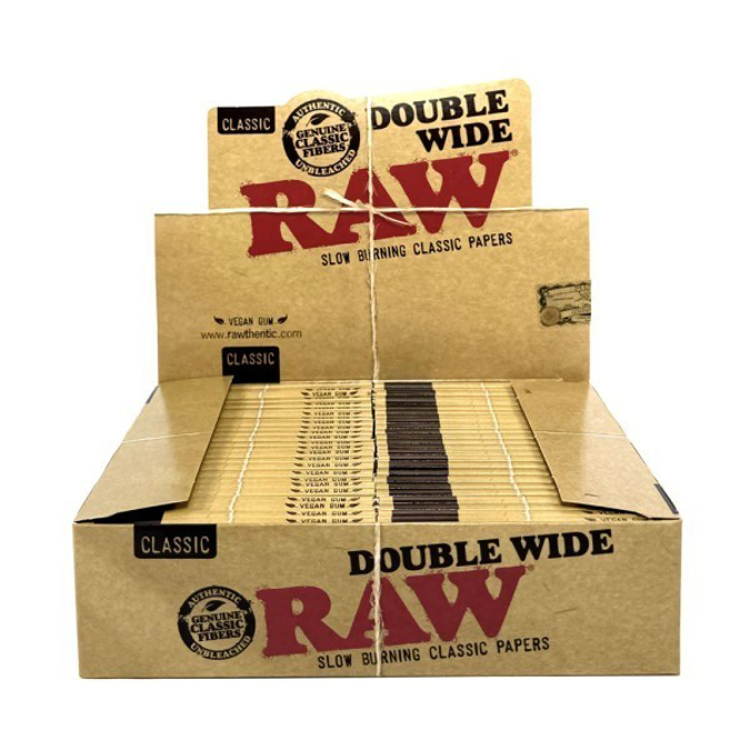 Picture of RAW CLASSIC DOUBLE WIDE PAPER 50BX