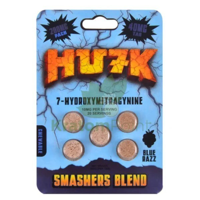 Picture of HU7K 7 HYDROXY 40MG 10CT - BLUE RAZZ