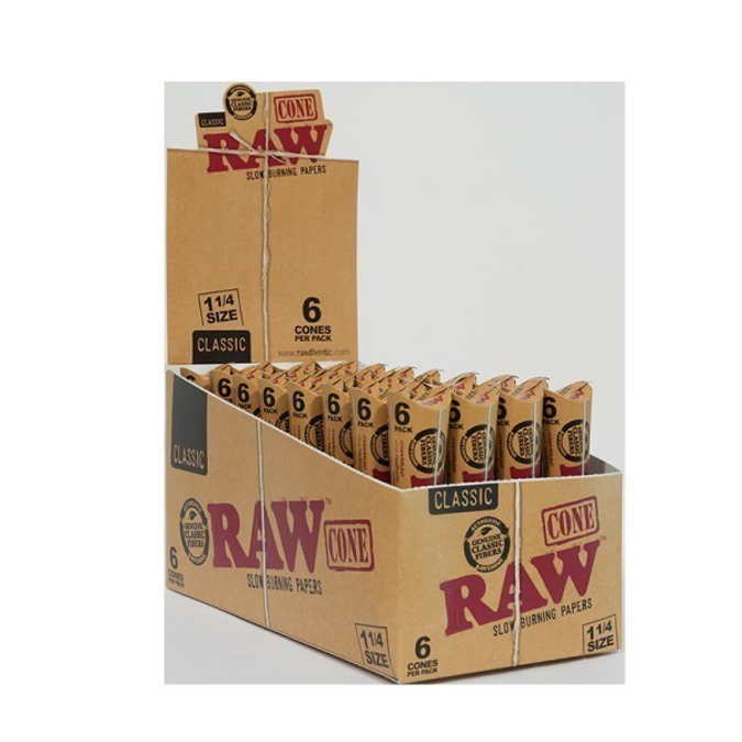 Picture of RAW CLASSIC 1 1/4 SIZE CONES 6PK 32BOX