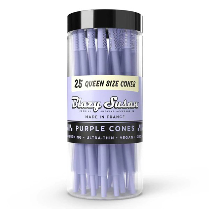 Picture of BLAZY SUSAN PERFORATED TIPS 50PK 25CT PURPLE