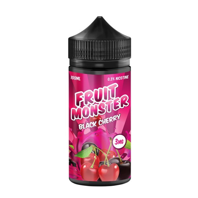 Picture of FRUIT MONSTER 3MG 100ML - BLACK CHERRY