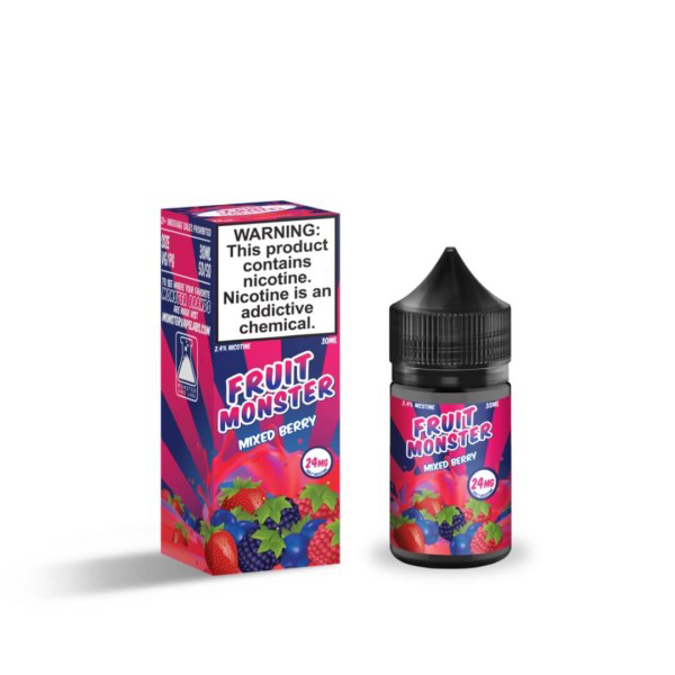 Picture of FRUIT MONSTER SALT MIXED BERRY 24MG 30MG
