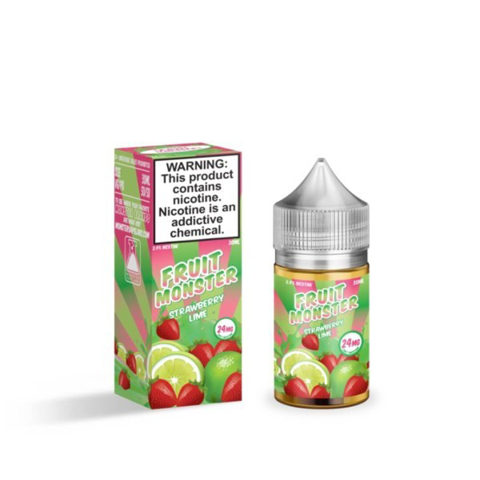 Picture of FRUIT MONSTER 24MG 30ML - STRAWBERRY LIME