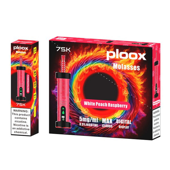 Picture of PLOOX MOLASSES 75K - WHITE PEACH RASPBERRY