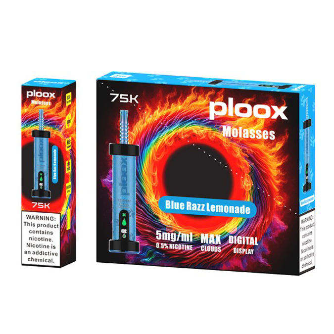 Picture of PLOOX MOLASSES 75K - BLUE RAZZ LEMONADE