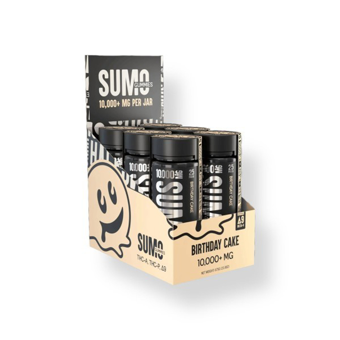 Picture of HALF BAKD SUMO GUMMIES 25CT JAR - BIRTHDAY CAKE