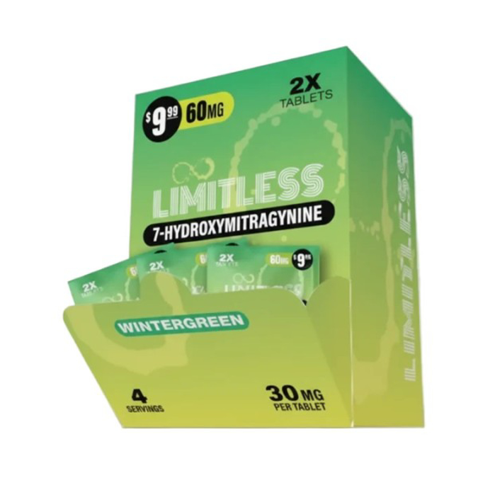 Picture of LIMITLESS 7 HYDROXIE 30MG WINTERGREEN