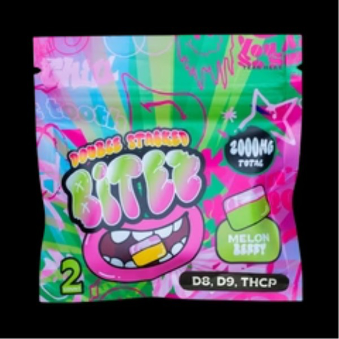 Picture of DOUBLE STACKED BITEZ THCP 10000MG - MELON BERRY
