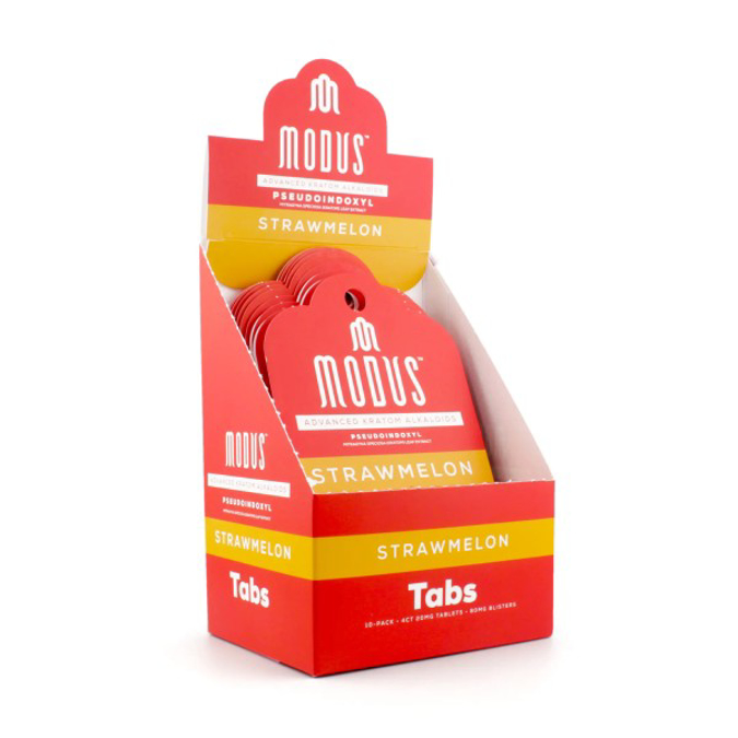 Picture of MODUS PSEUDOINDOXYL 4CT TABLET 80MG STRAWMELON