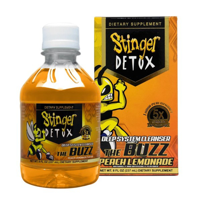 Picture of STINGER NOVELTIES DEEP SYSTEM CLEANSER 8OZ BUZZ PEACH LEMONADE