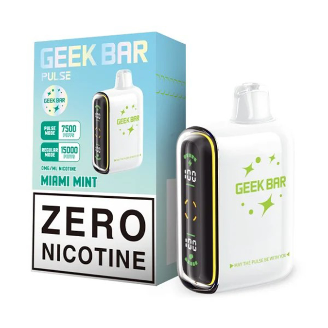 Picture of GEEK BAR 15K MIAMI MINT ZERO NIC