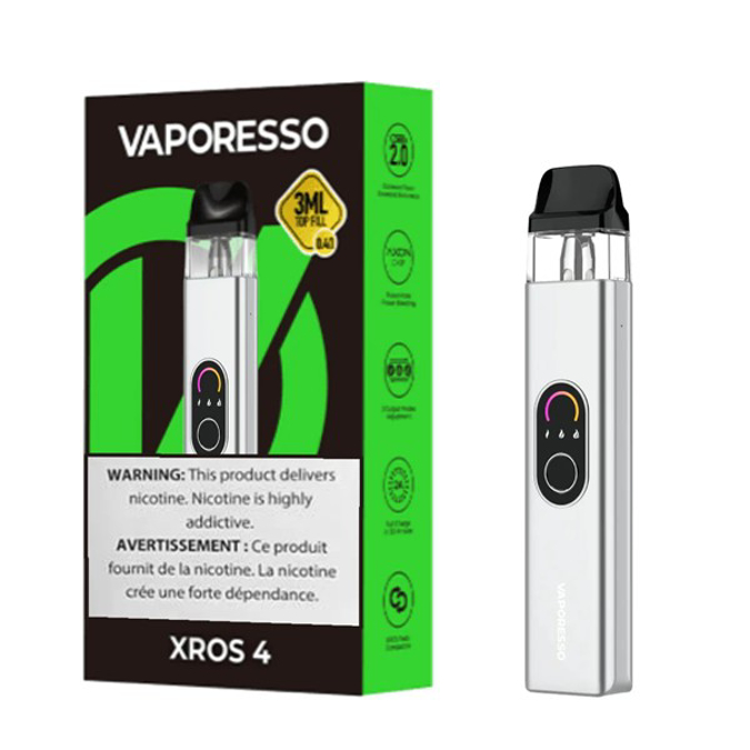 Picture of VAPORESSO XROS KIT 4 SILVER 3ML