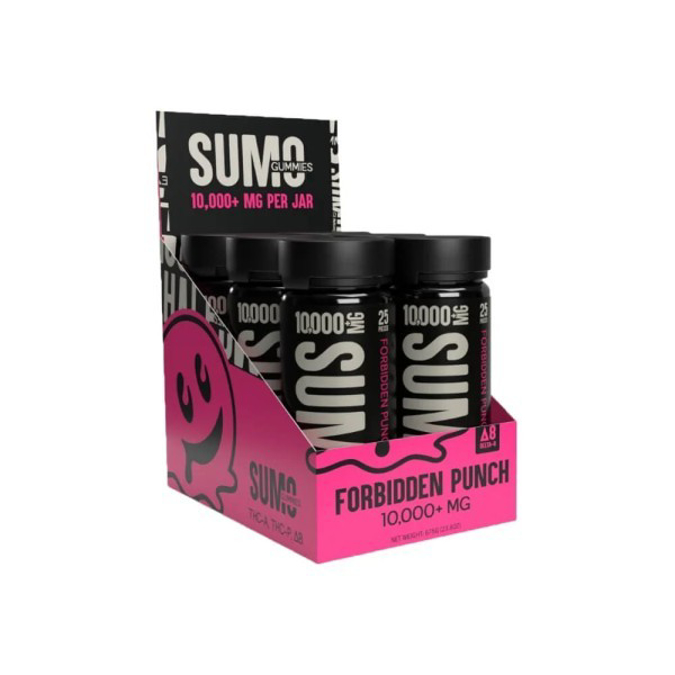 Picture of HALF BAKD SUMO GUMMIES 25CT JAR - FORBIDDEN PUNCH