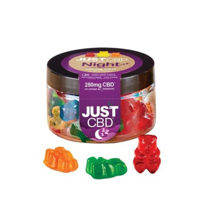 Picture of JUST CBD 250MG NIGHT TIME BEAR GUMMIES