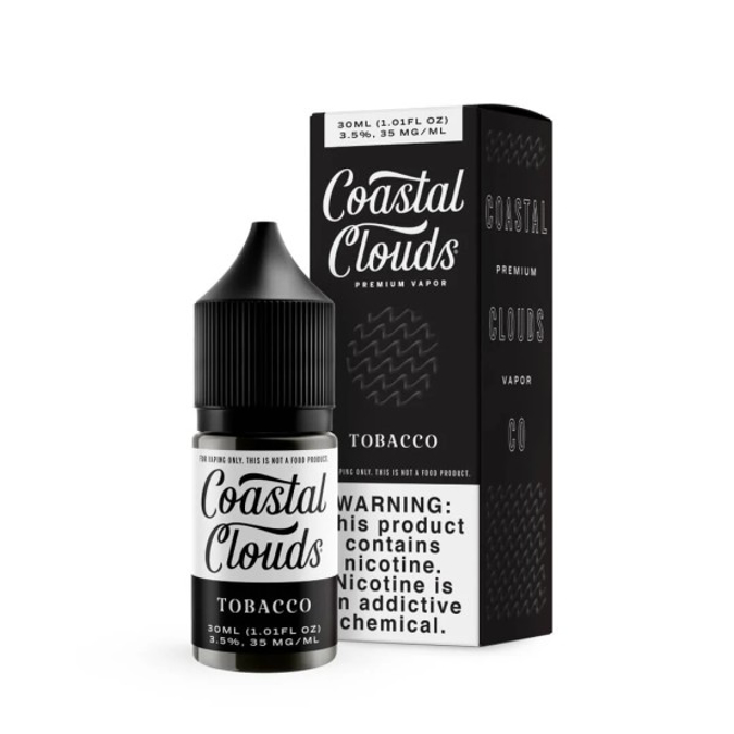 Picture of COASTAL CLOUDS E LIQUID E LIQUIDS 30ML TOBACCO   50MG