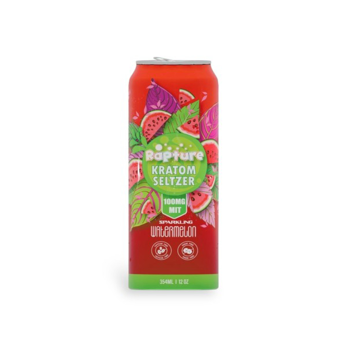 Picture of RAPTURE KRATOM SELTZER 335ML - SOUR WATERMELOM
