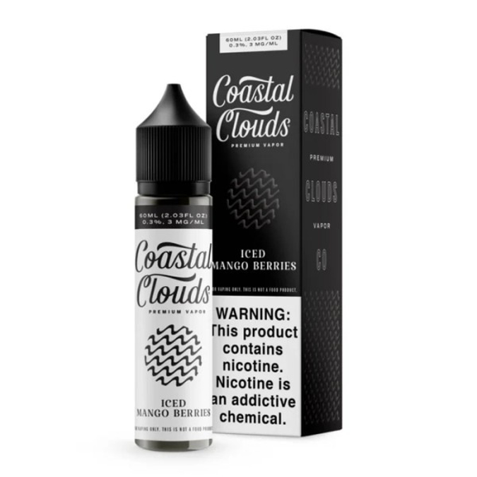 Picture of COASTAL CLOUDS ICED 0MG 60ML - MANGO BERRIES