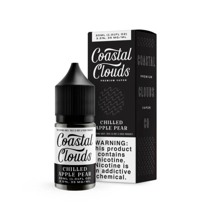 Picture of COASTAL CLOUDS SALTS 50MG 30ML CHILLED APPLE PEAR