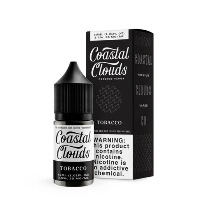 Picture of COASTAL CLOUDS E LIQUID E LIQUIDS 30ML TOBACCO   35MG