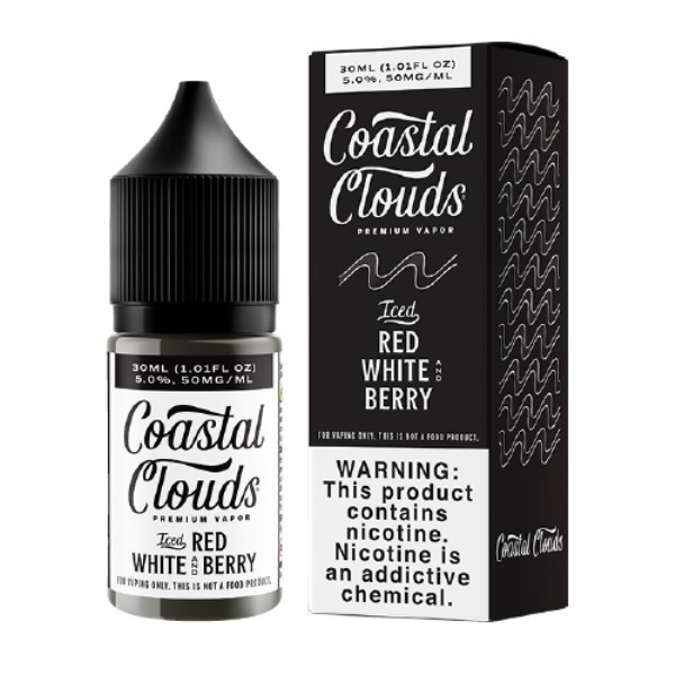 Picture of COASTAL CLOUDS ICED 35MG 30ML - RED WHITE  BERRY