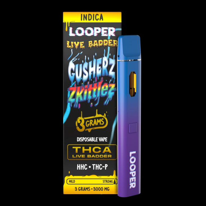 Picture of LOOPER BOOSTER SHOT 3ML 5CT - GUSHERZ ZKITTLEZ (INDICA)