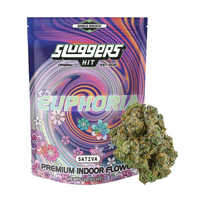 Picture of SLUGGERS HIT 3.5G FLOWER 12PK - EUPHORIA (SATIVA)