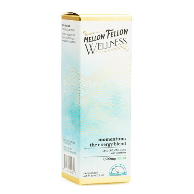 Picture of MELLOW FELLOW WELLNESS ENERGY BLEND MINT 1500MG