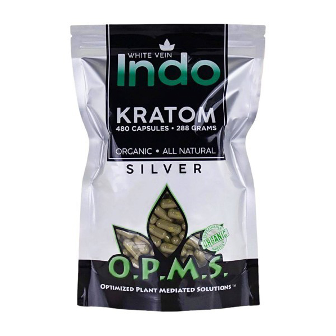 Picture of OPMS KRATOM 480CAP - WHITE VEIN INDO
