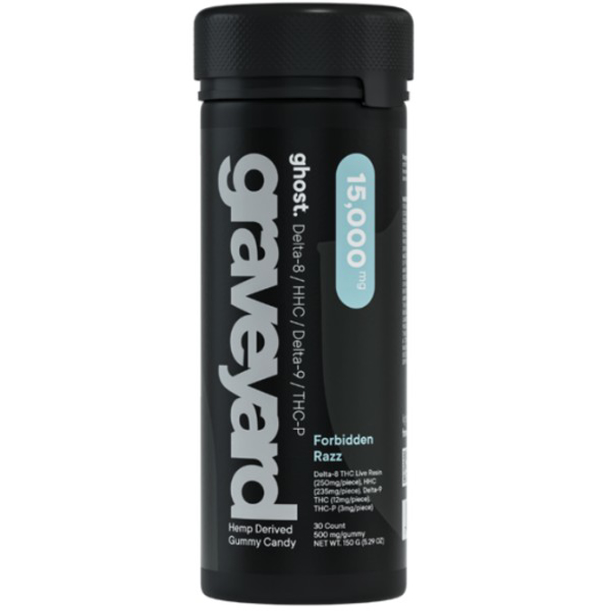 Picture of GRAVEYARD GHOST FORBIDDEN RAZZ GUMMY