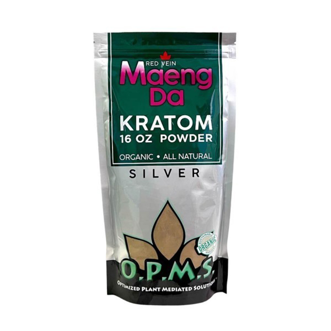 Picture of OPMS KRATOM 16OZ POWDER - RED VEIN MAENG DA