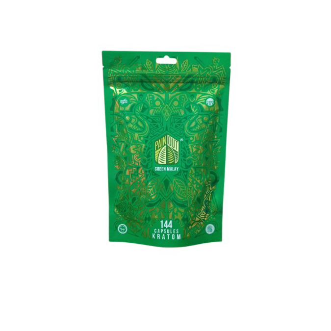 Picture of PAIN OUT GREEN MALAY 1008 CAPS