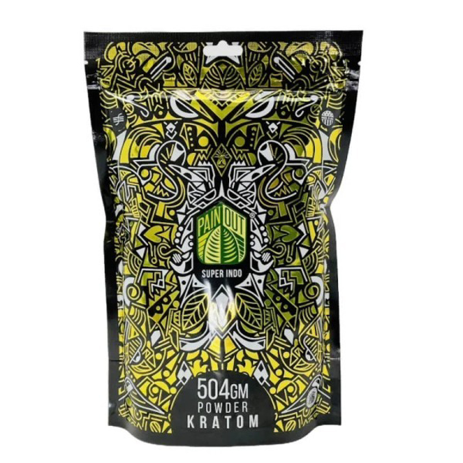 Picture of PAIN OUT KRATOM 252G POWDER - SUPER INDO