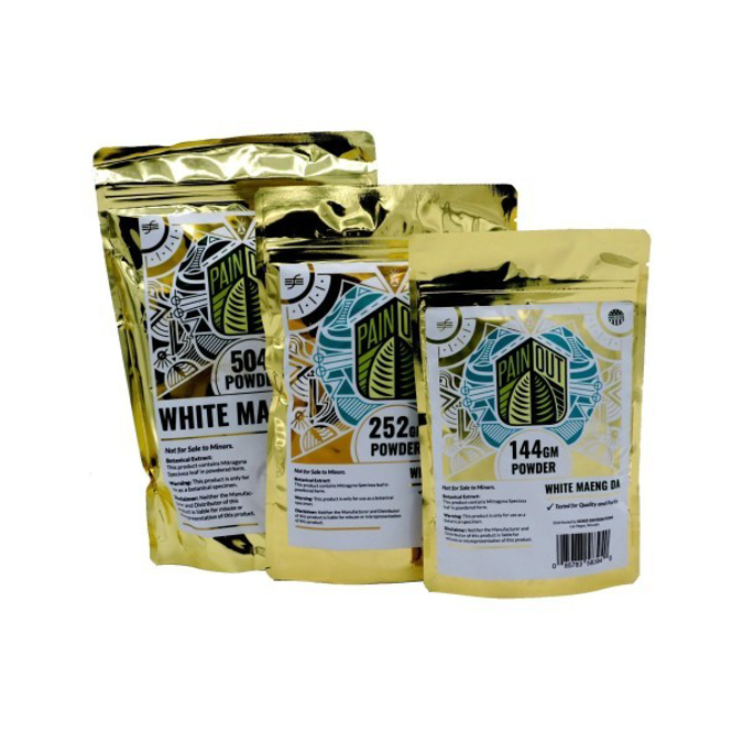 Picture of PAIN OUT KRATOM 144G POWDER - WHITE MAENG DA