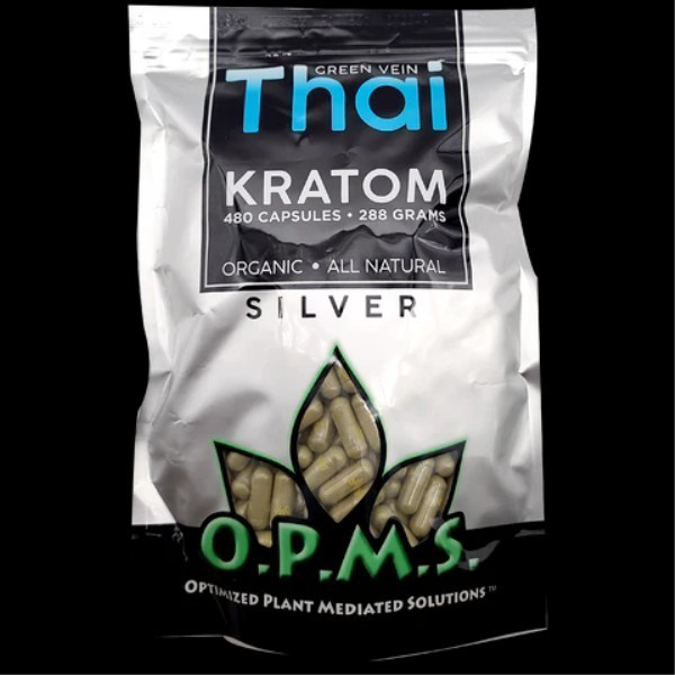Picture of OPMS KRATOM 480CAP - GREEN VEIN THAI