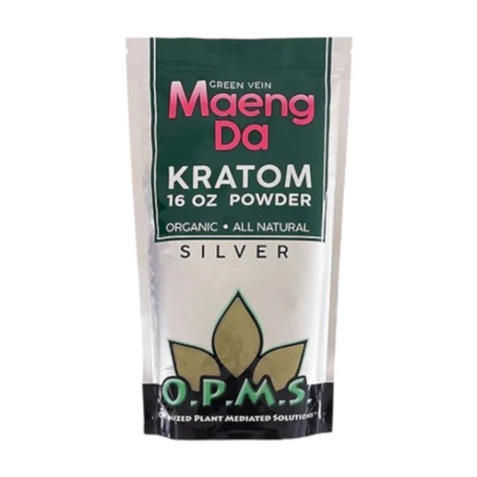 Picture of OPMS KRATOM 16OZ POWDER - GREEN VEIN MAENG DA