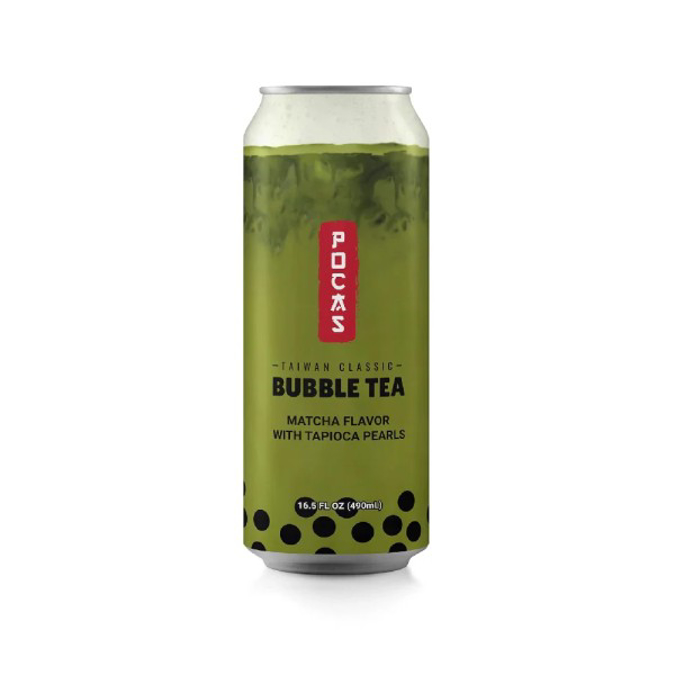 Picture of POCAS BUBBLE TEA 490ml - MATCHA