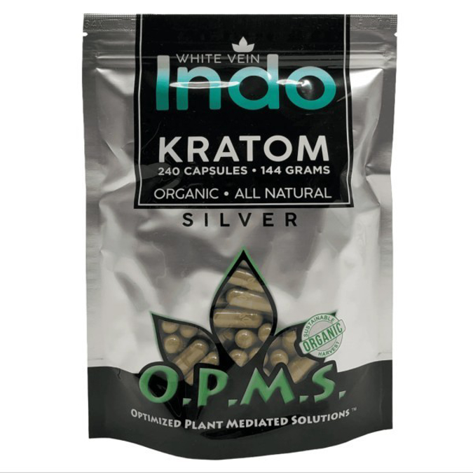 Picture of OPMS KRATOM 240CAP - WHITE VEIN INDO