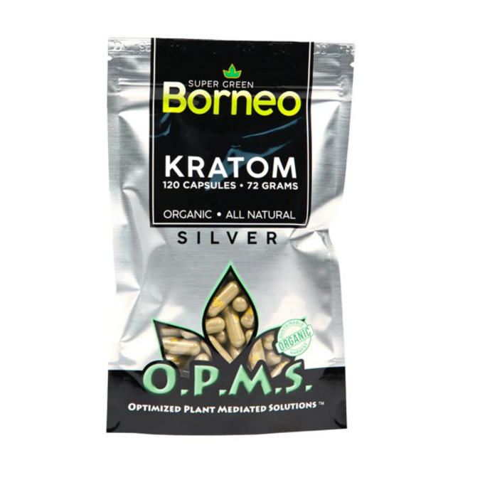 Picture of OPMS KRATOM BORNEO KRATOM 120CAP