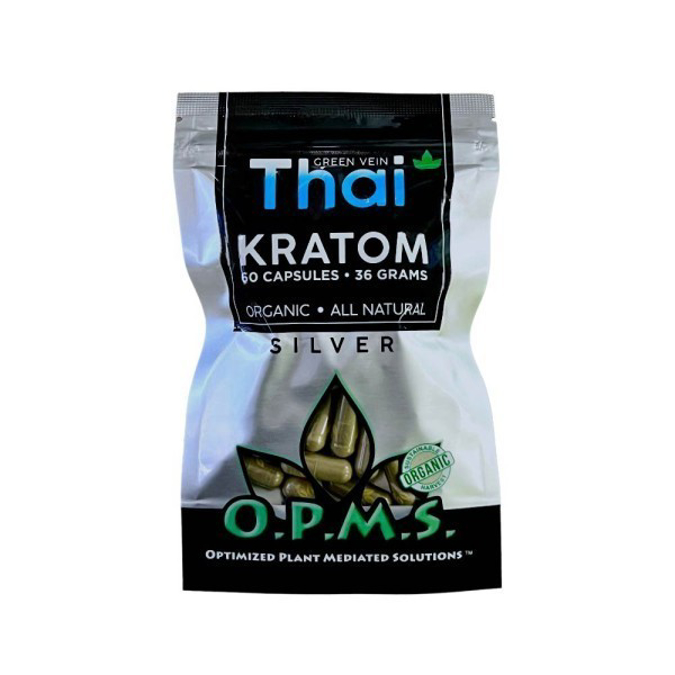 Picture of OPMS KRATOM 30CAP - GREEN VEIN THAI