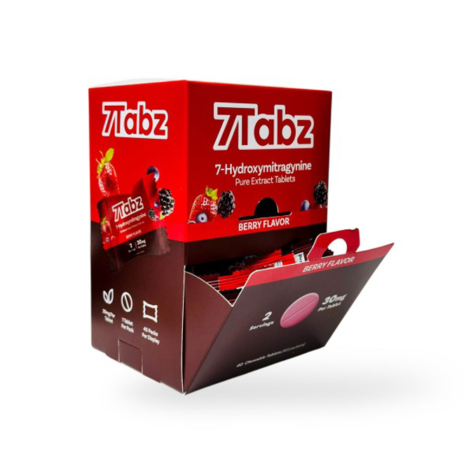 Picture of 7 TABZ 7 HYDROXY 30MG BERRY FLAVOR