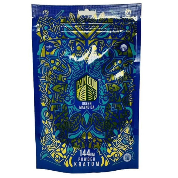 Picture of PAIN OUT KRATOM 504G POWDER - GREEN MAENG DA