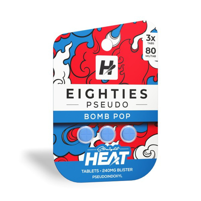 Picture of HEAT EIGHTIES PSEUDO BOMB POP 3CT 80MG